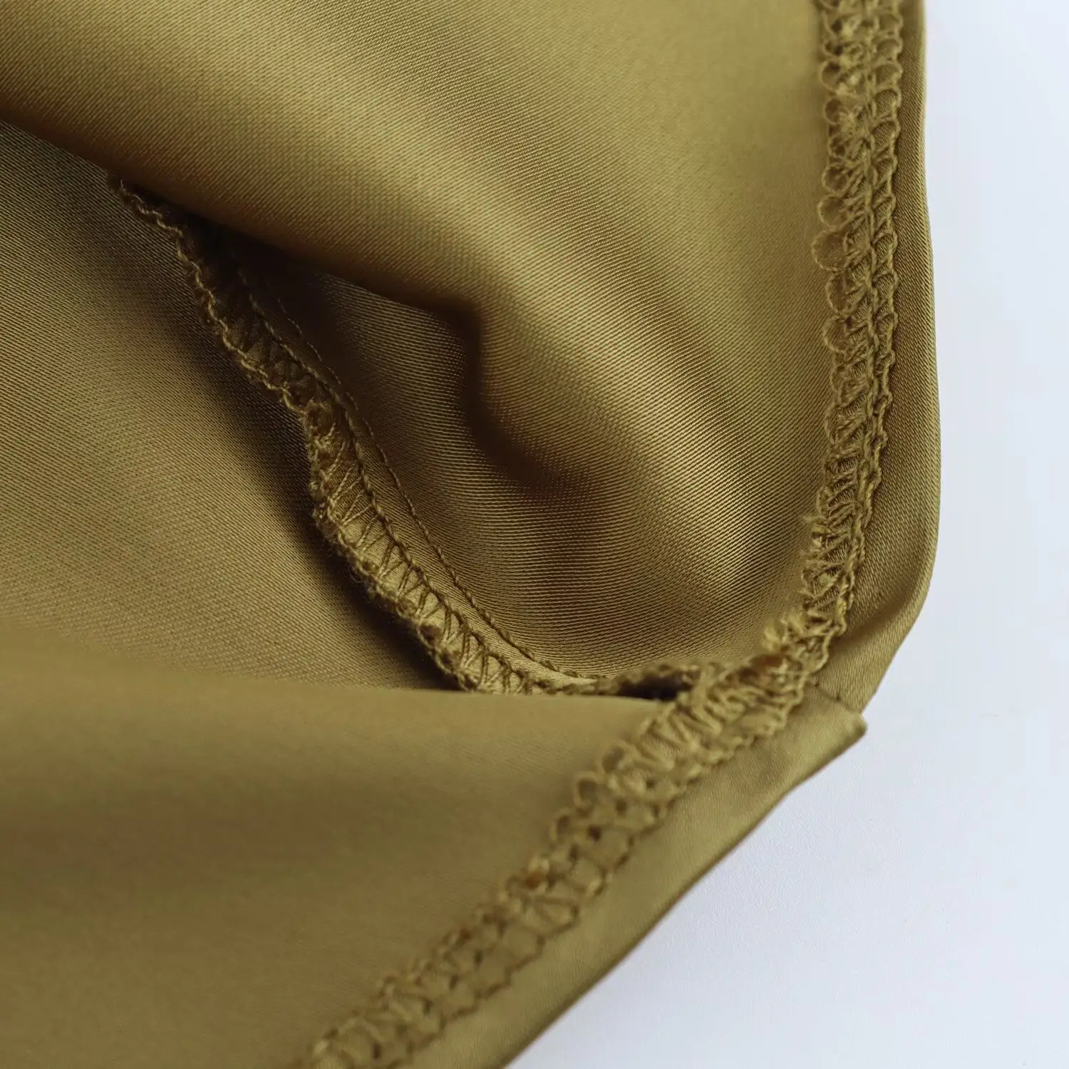 Silk Satin Belt Overskirt Women's ZRA Collection — feature 6