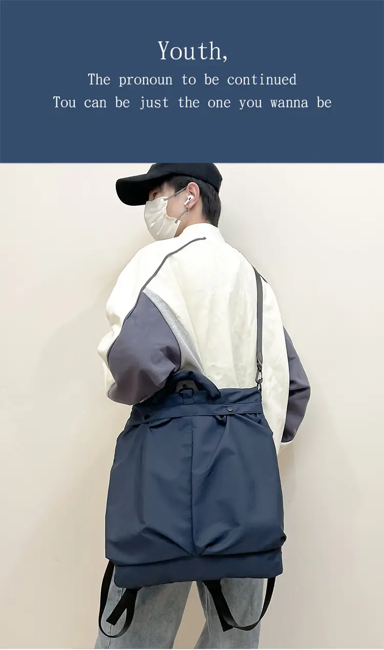 Multi-use Korean-style Backpack for Men Women Large Capacity Commuting — feature 2