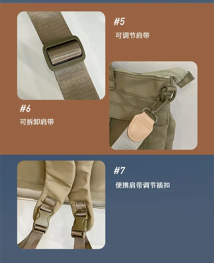 Multi-use Korean-style Backpack for Men Women Large Capacity Commuting — feature 42