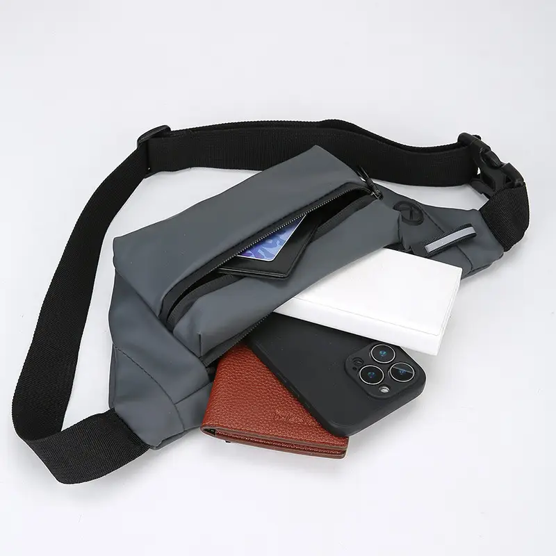 Men's Water-Repellent Crossbody Bag Multi-Layer Casual Shoulder Bag - Image 7