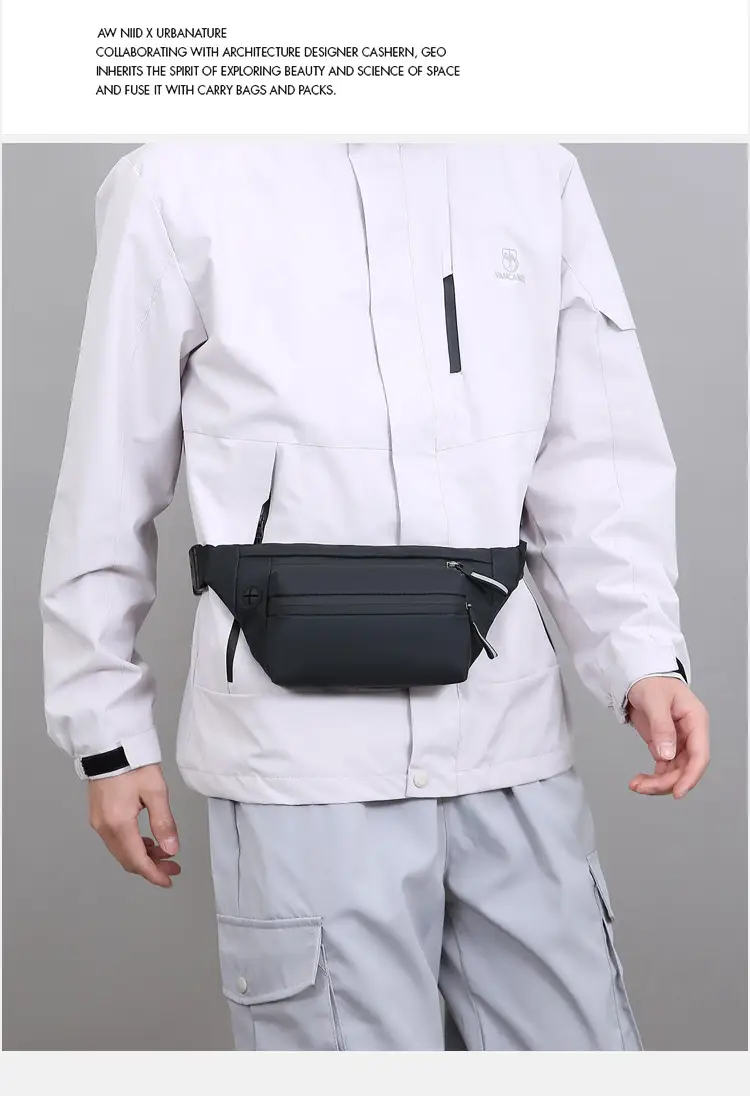 Men's Water-Repellent Crossbody Bag Multi-Layer Casual Shoulder Bag — feature 12