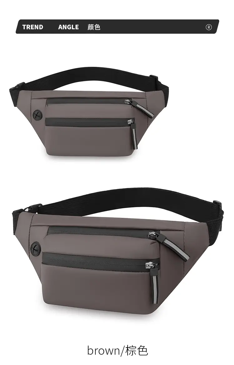 Men's Water-Repellent Crossbody Bag Multi-Layer Casual Shoulder Bag — feature 21