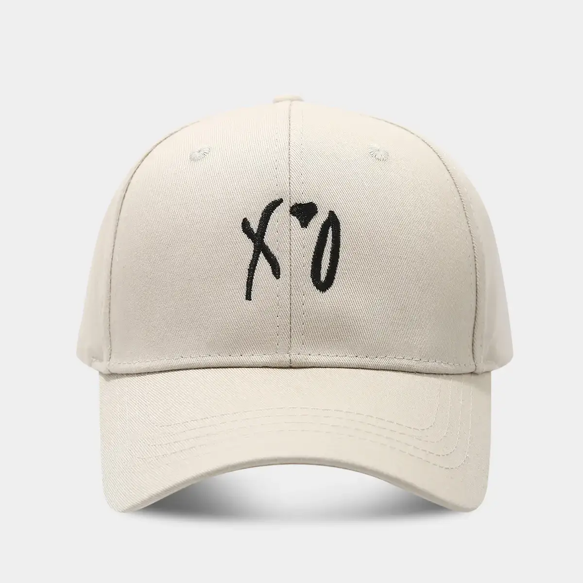 XO Letter Couple Baseball Cap for Men Women Autumn