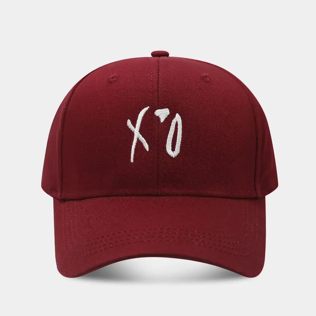 XO Letter Couple Baseball Cap for Men Women Autumn