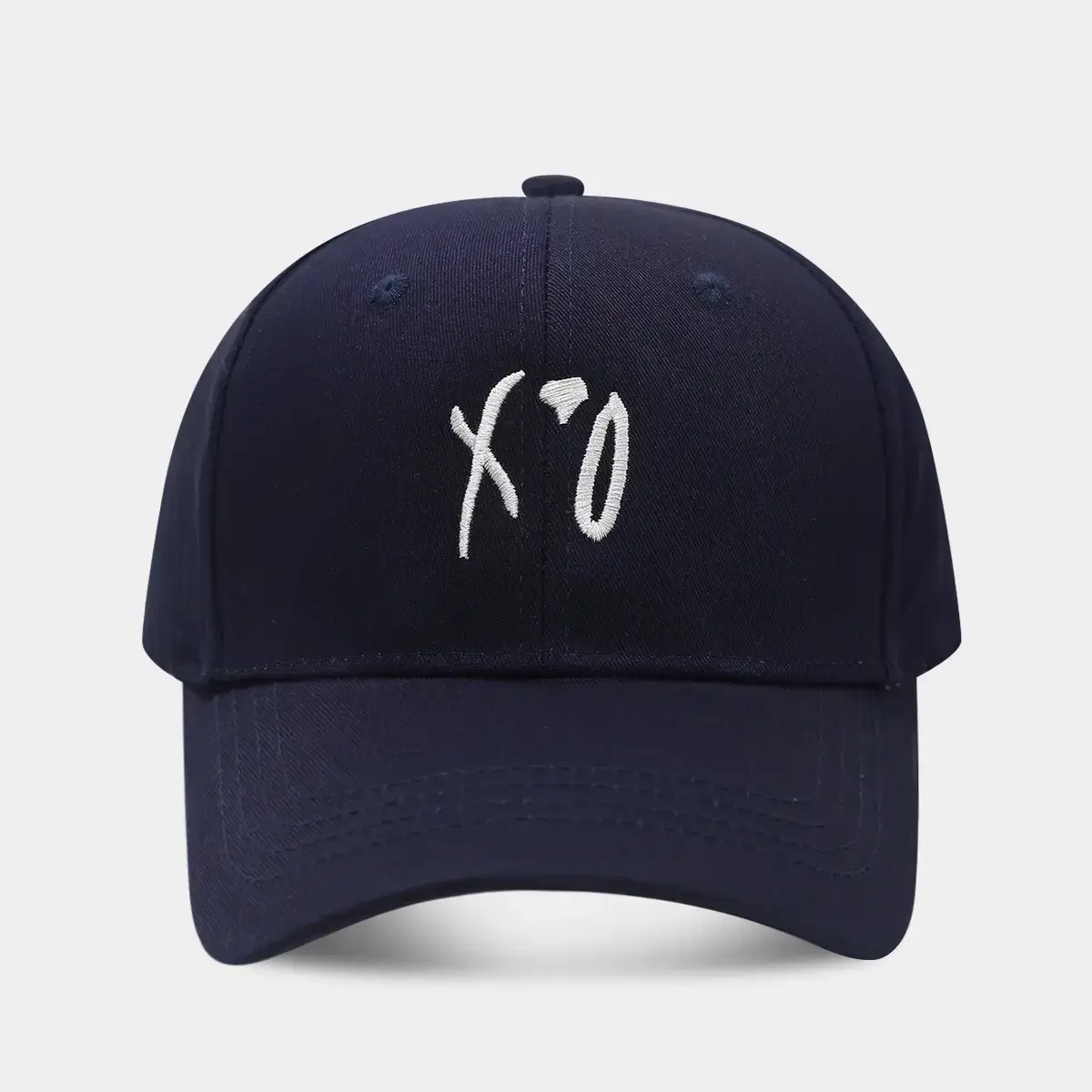 XO Letter Couple Baseball Cap for Men Women Autumn
