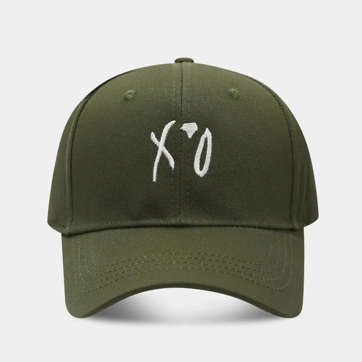 XO Letter Couple Baseball Cap for Men Women Autumn