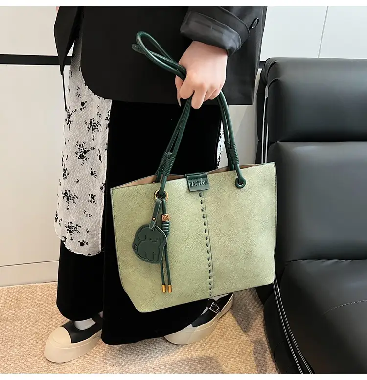Green Crossbody Tote Bag for Women Casual Fashion — feature 13