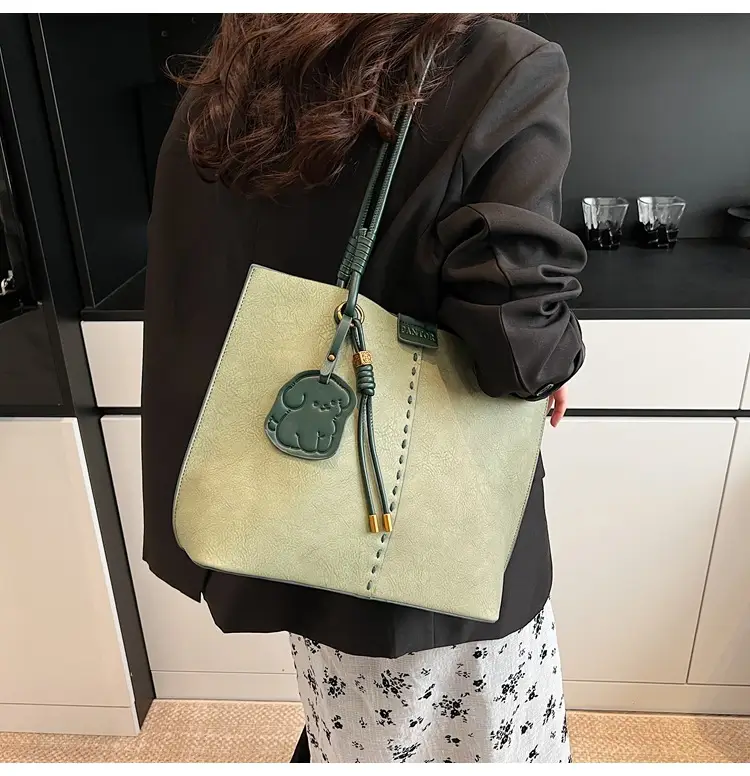 Green Crossbody Tote Bag for Women Casual Fashion — feature 15