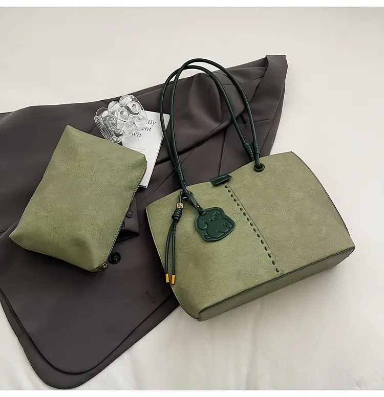 Green Crossbody Tote Bag for Women Casual Fashion — feature 27