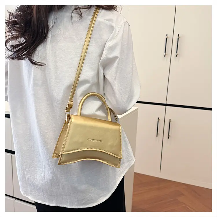 Women's Silver Shoulder Crossbody Handbag 2025 Spring — feature 12