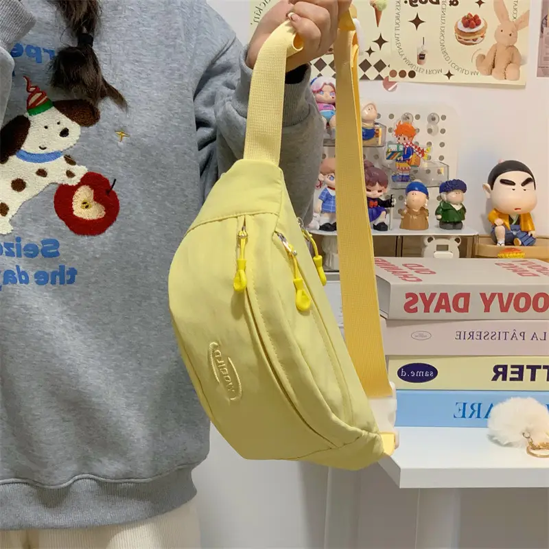 Sweet Cartoon Crossbody Bag for Women Light Blue - Image 8