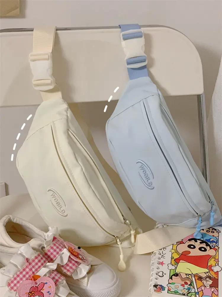 Sweet Cartoon Crossbody Bag for Women Light Blue — feature 14