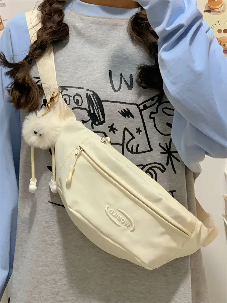 Sweet Cartoon Crossbody Bag for Women Light Blue — feature 26
