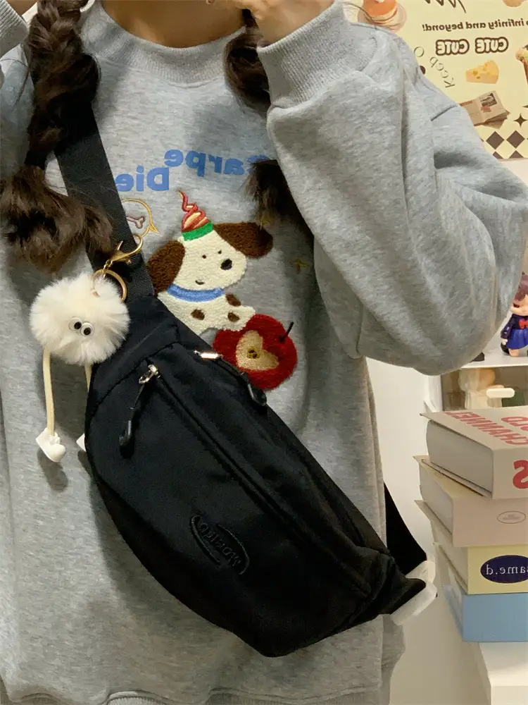 Sweet Cartoon Crossbody Bag for Women Light Blue — feature 28
