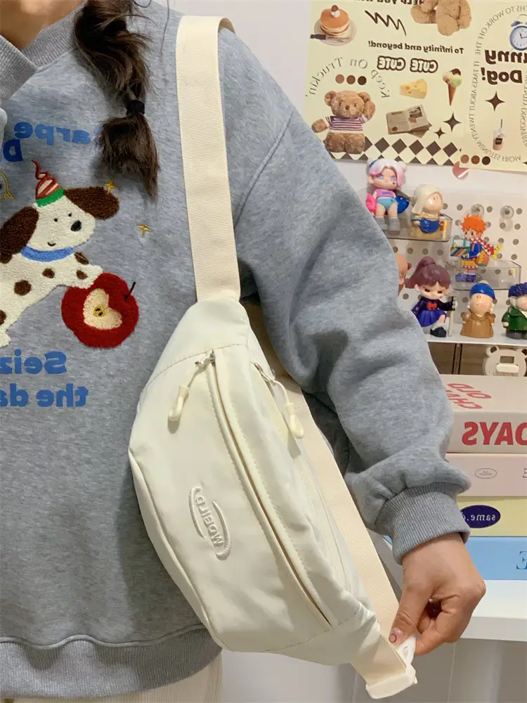 Sweet Cartoon Crossbody Bag for Women Light Blue — feature 34