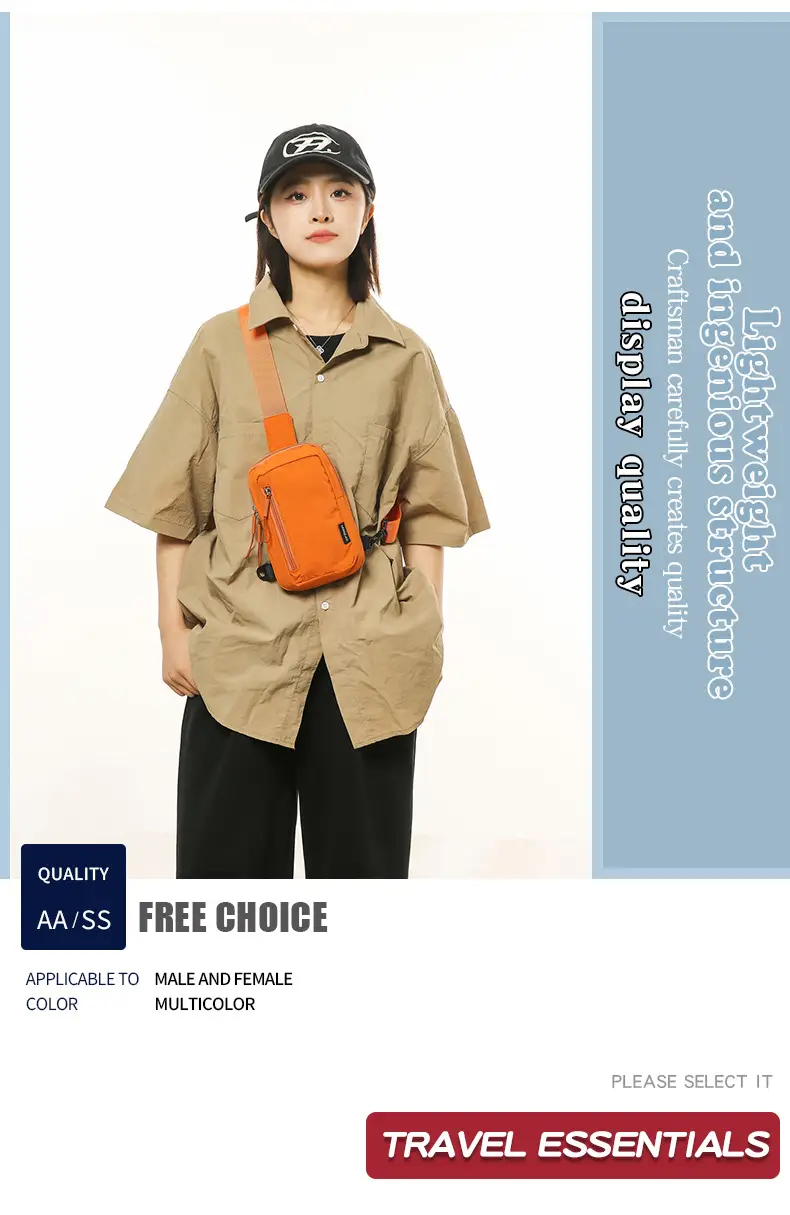 Orange Crossbody Sports Bag for Women 2025 — feature 4