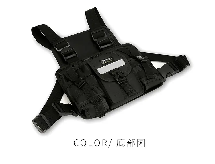 Tactical Multi-Flap Pocket Vest Bag for Men — feature 24