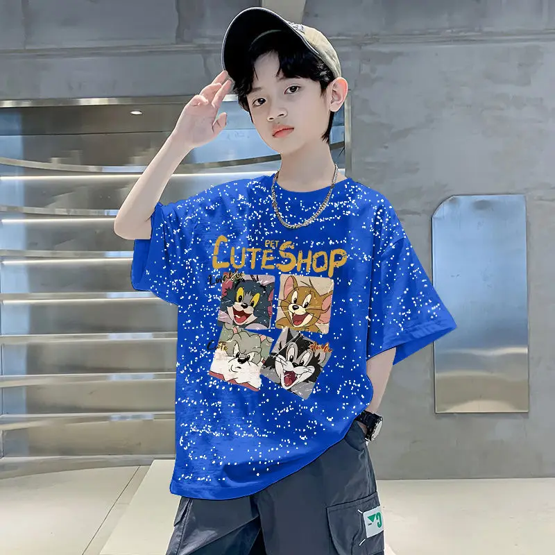 Boys Cotton Graphic T-Shirt Mid Large 2025 - Image 7