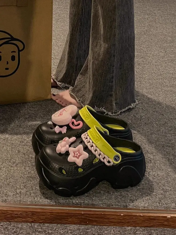 Women Pink Floral Cave Shoes Summer Non-Slip — feature 17