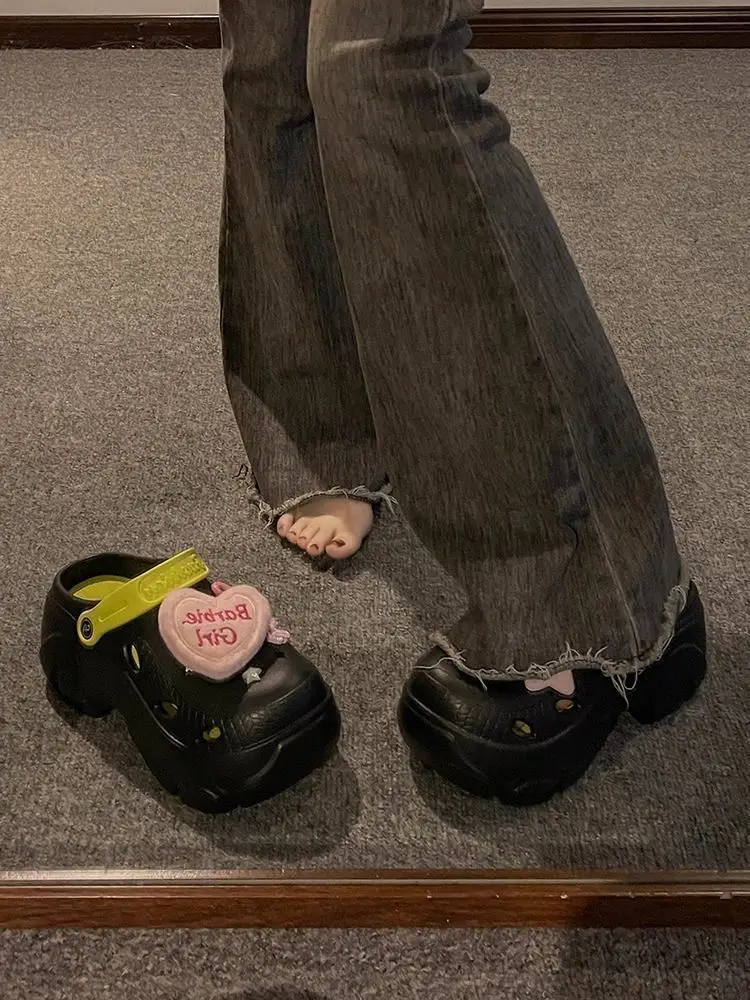 Women Pink Floral Cave Shoes Summer Non-Slip — feature 18