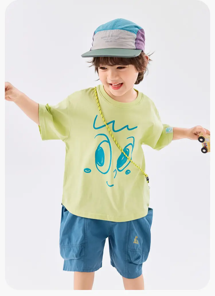 Baby T-shirt Doodle Design Cotton Summer Boys — feature 28