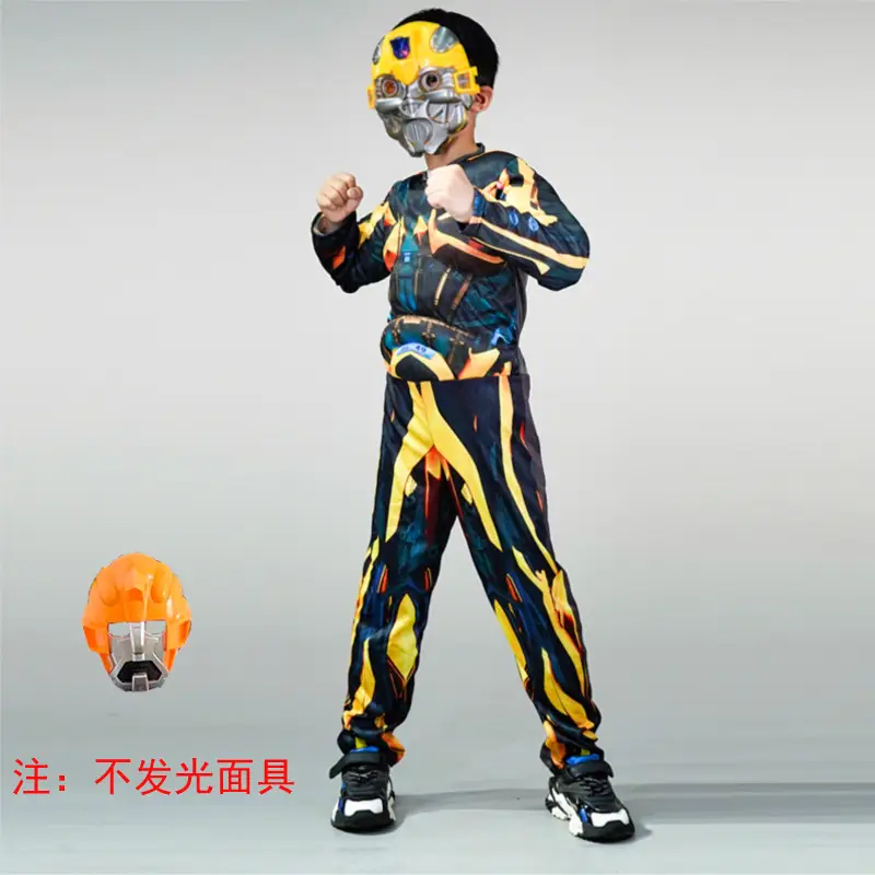Halloween Optimus Prime Iron Man Captain America Superman Spider-Man Hulk Clothes Kids Costume Costume - Image 26