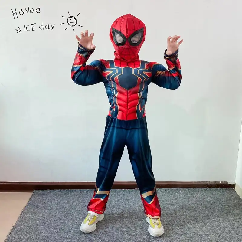 Halloween Optimus Prime Iron Man Captain America Superman Spider-Man Hulk Clothes Kids Costume Costume - Image 5