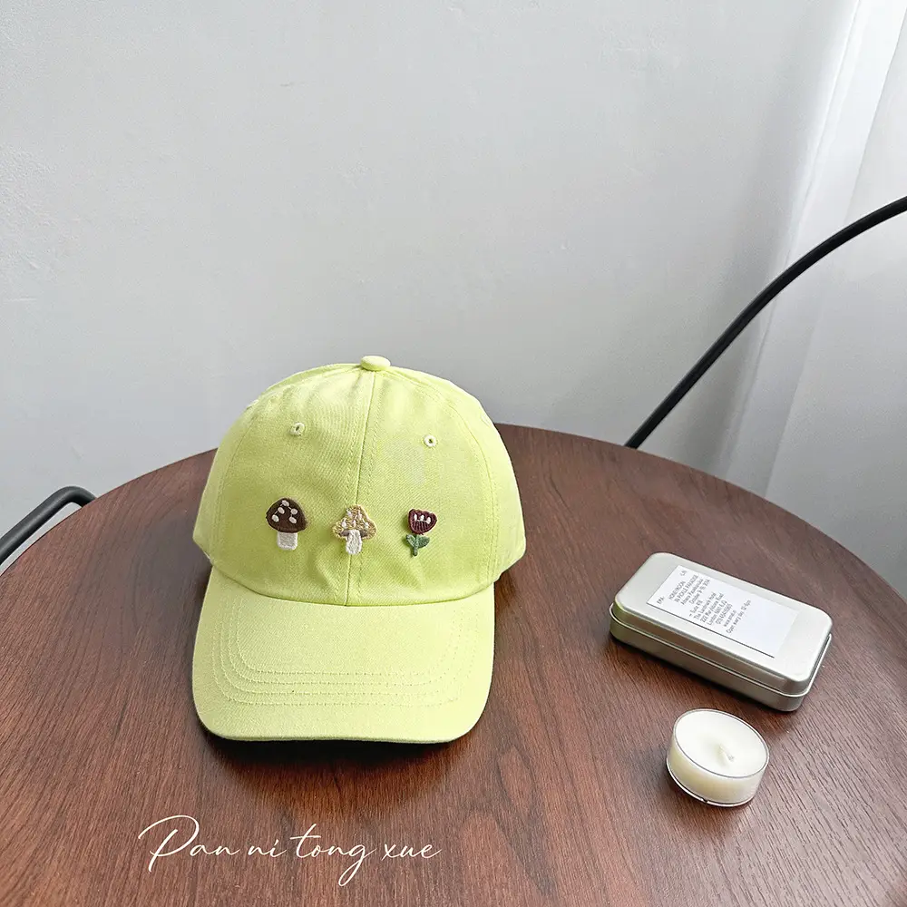 Dopamine Color Baby Cap for Girls Fresh Sweet Sunscreen Hat - Image 5