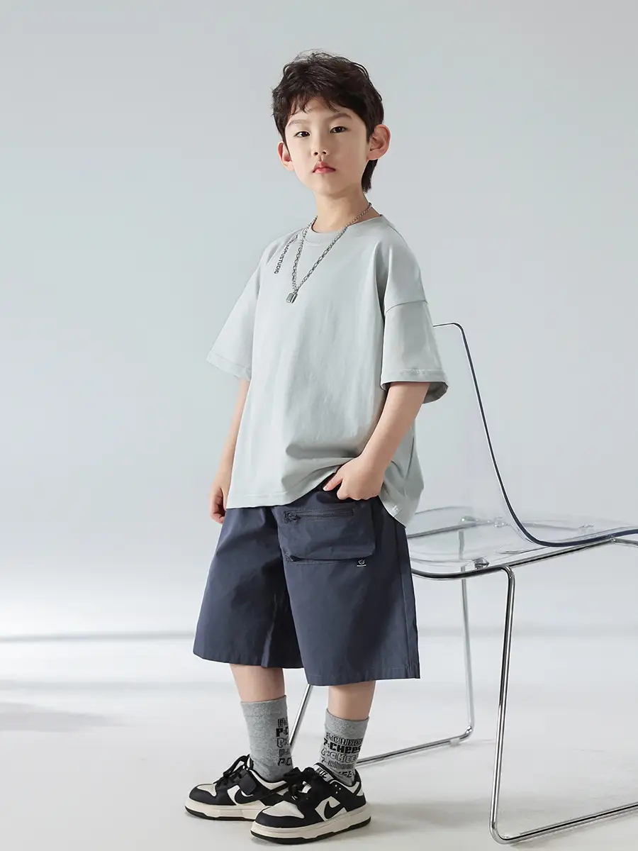 Boys Summer T-Shirt & Crane Pants Set 2025 - Image 4
