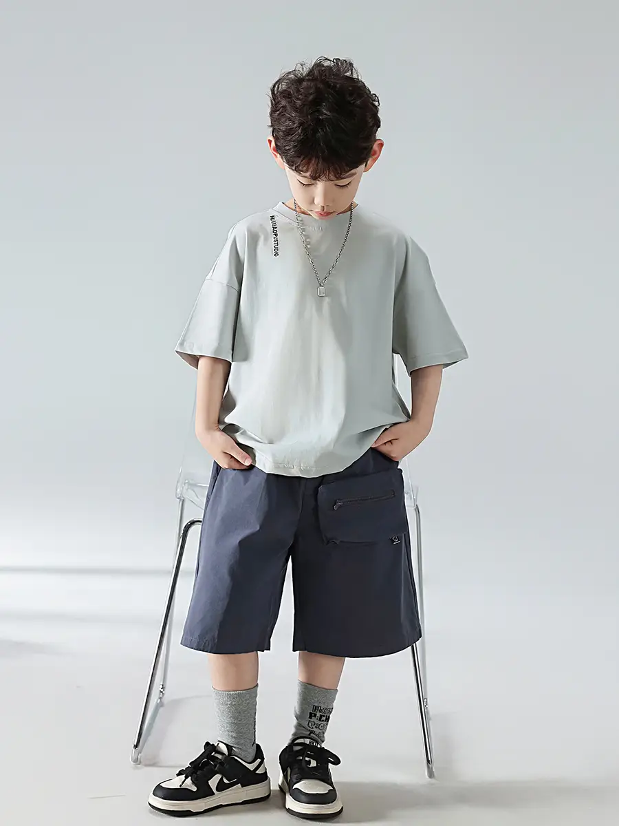 Boys Summer T-Shirt & Crane Pants Set 2025 - Image 6