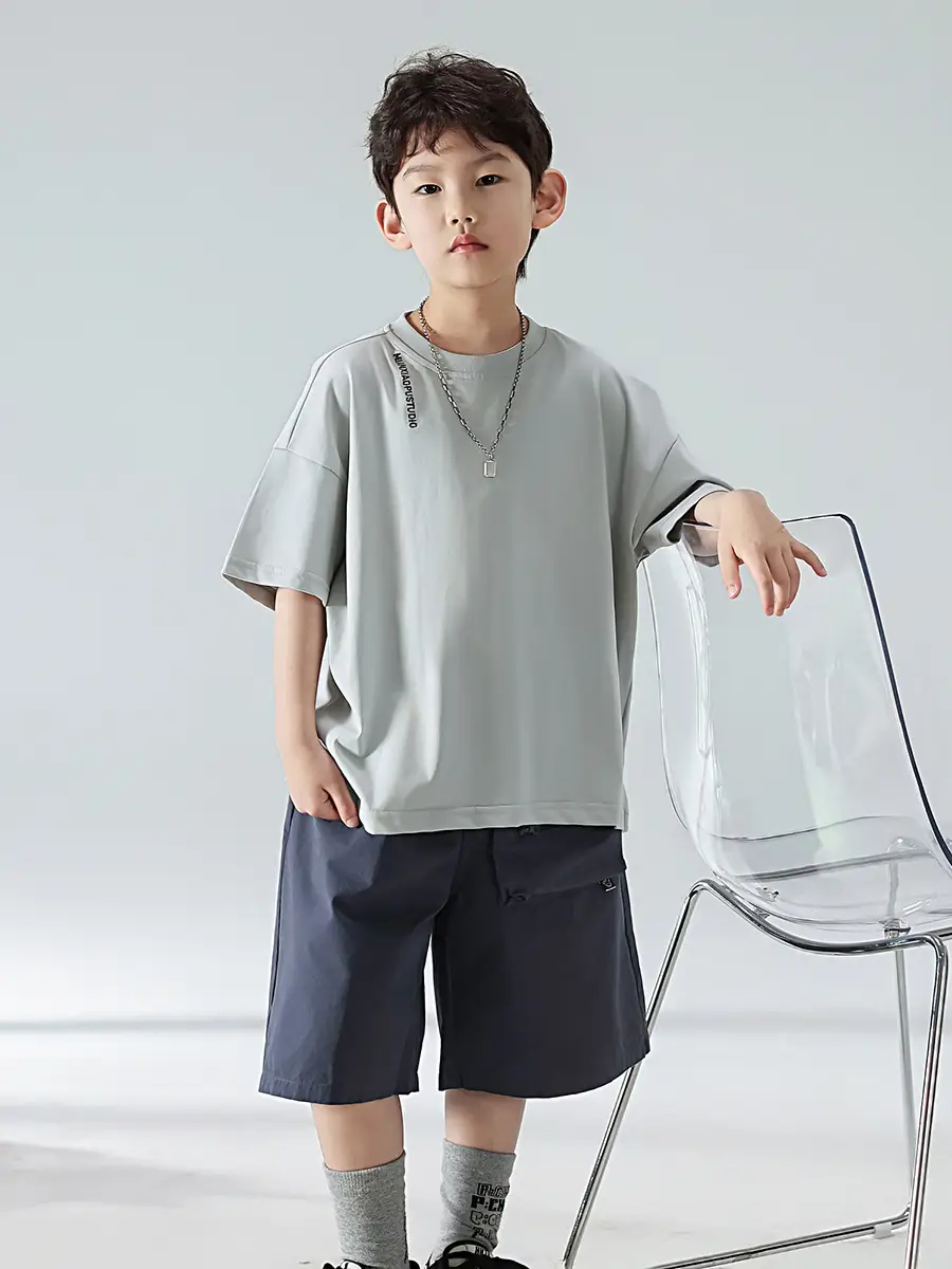 Boys Summer T-Shirt & Crane Pants Set 2025 - Image 7