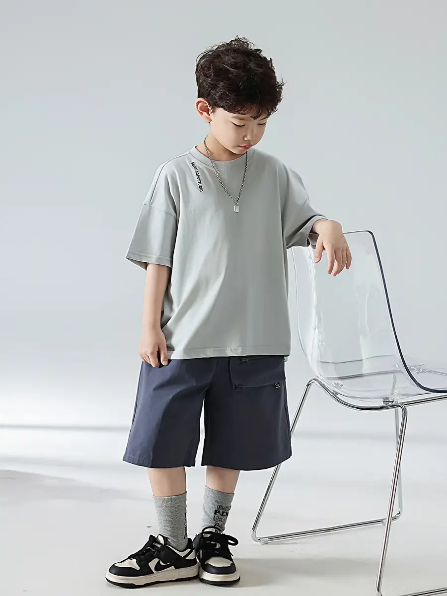 Boys Summer T-Shirt & Crane Pants Set 2025 — feature 18