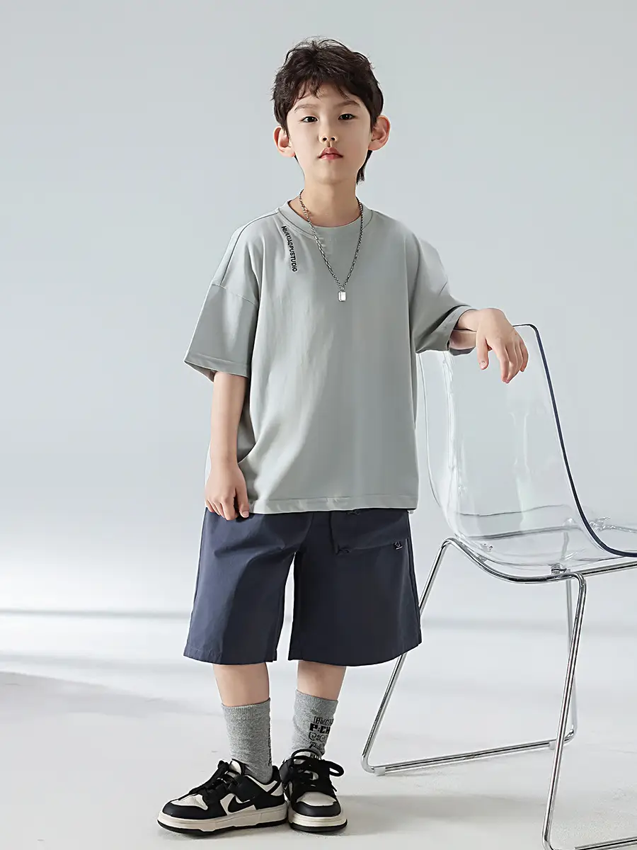 Boys Summer T-Shirt & Crane Pants Set 2025 — feature 19