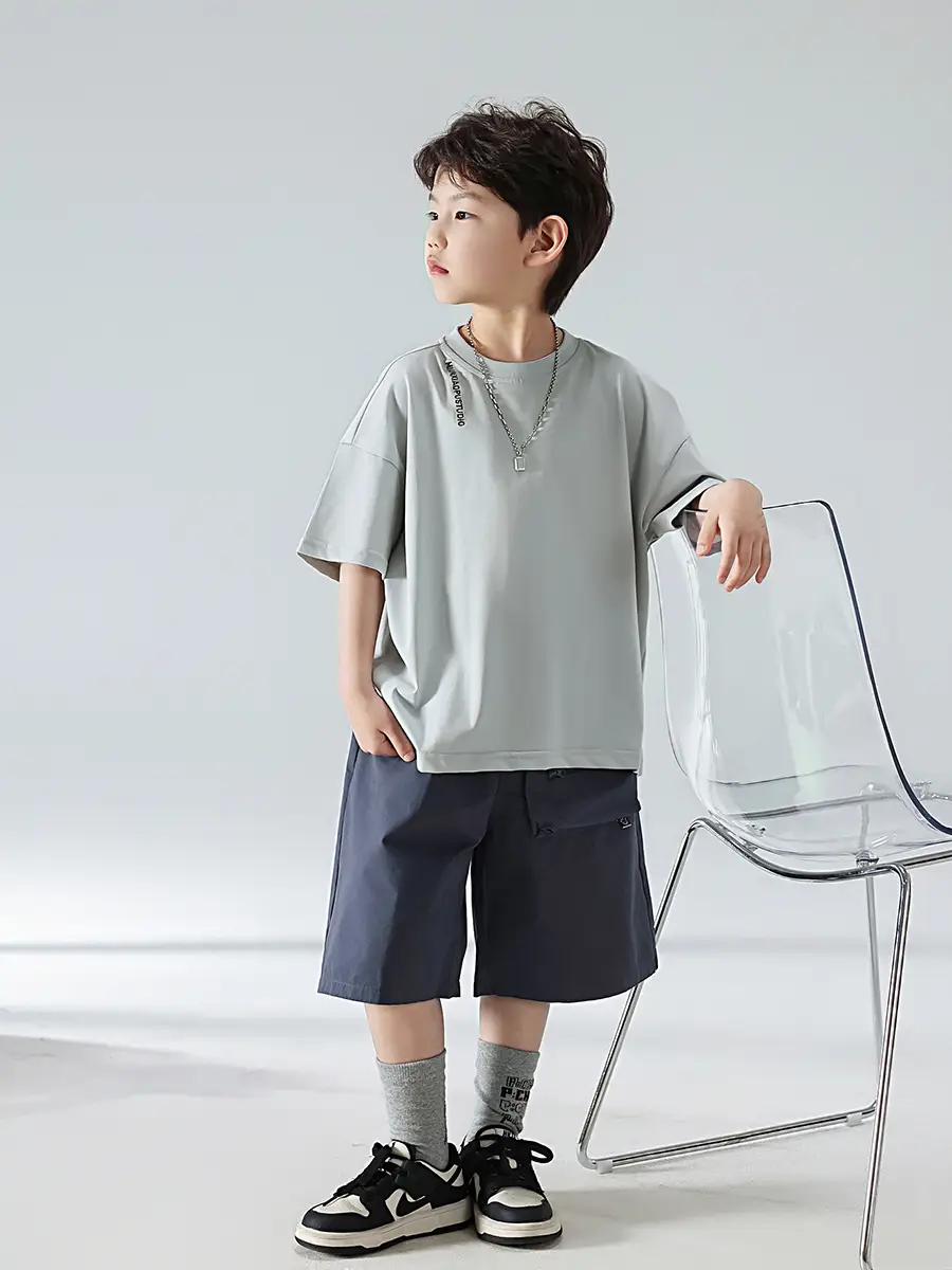 Boys Summer T-Shirt & Crane Pants Set 2025 — feature 20