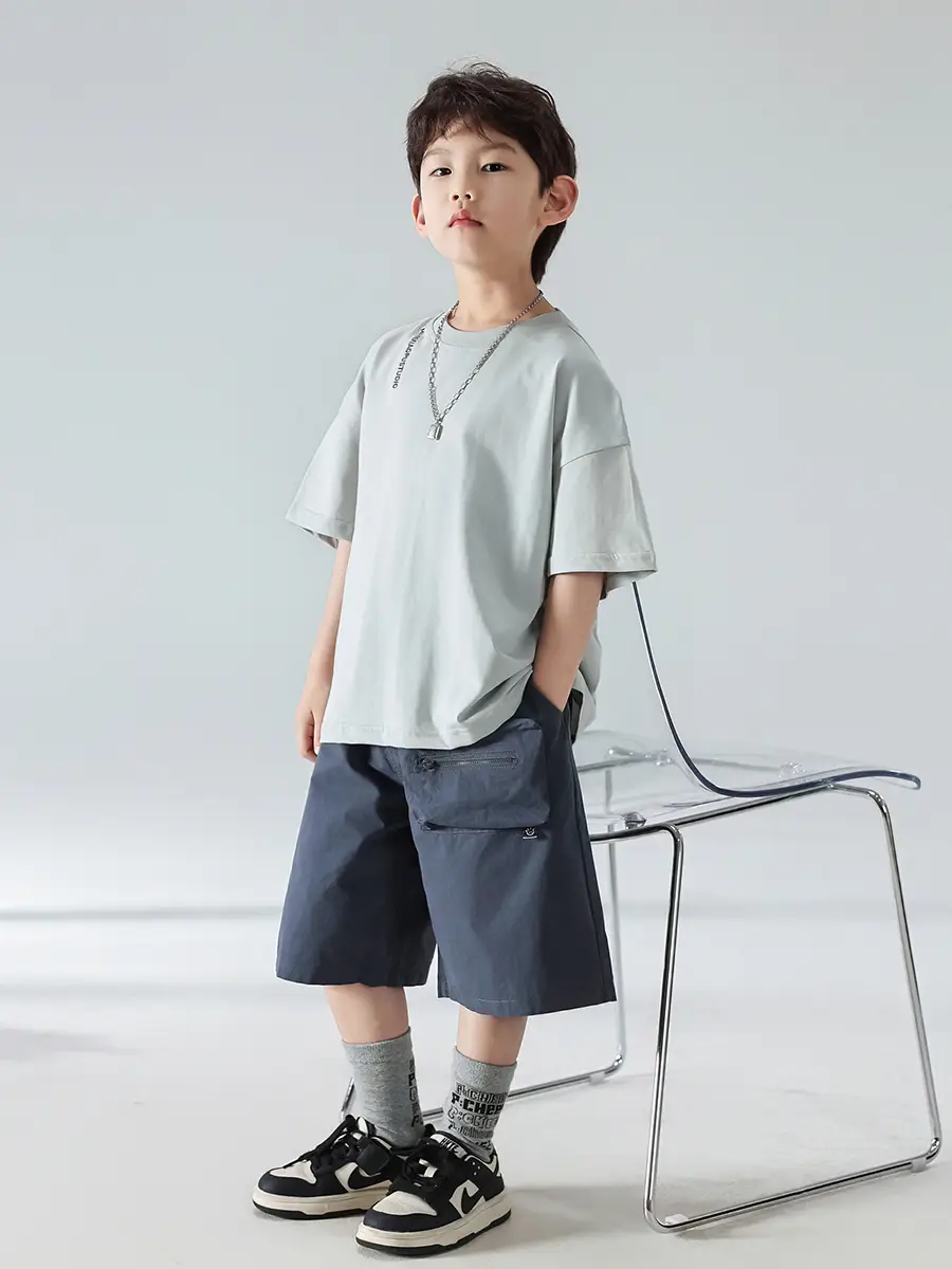 Boys Summer T-Shirt & Crane Pants Set 2025 — feature 22