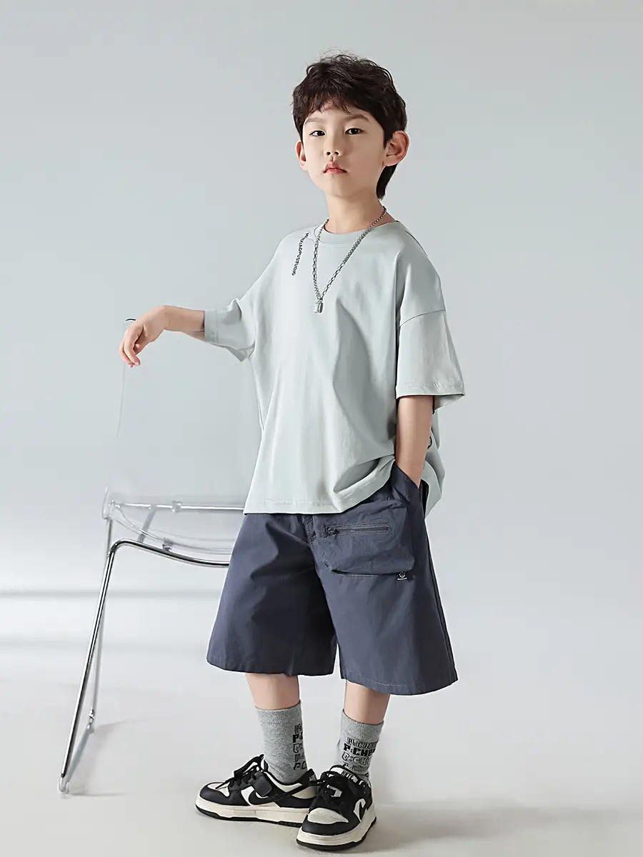Boys Summer T-Shirt & Crane Pants Set 2025 — feature 23