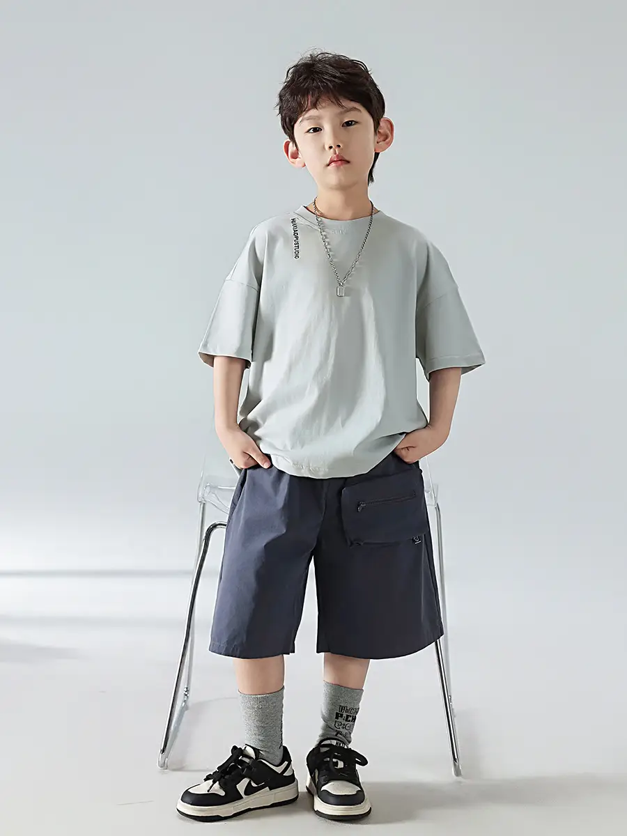 Boys Summer T-Shirt & Crane Pants Set 2025 — feature 24