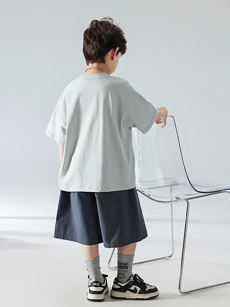 Boys Summer T-Shirt & Crane Pants Set 2025 — feature 5
