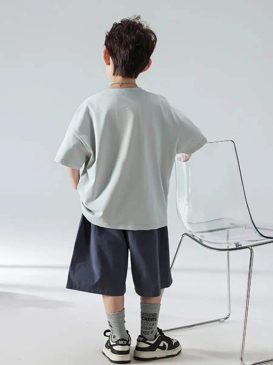 Boys Summer T-Shirt & Crane Pants Set 2025 — feature 7
