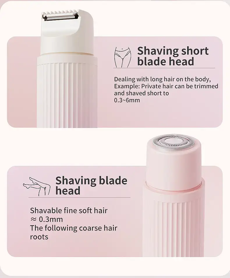 Portable Electric Shaver for Men Women Hair Shave Razor — feature 8