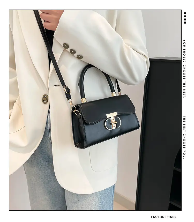 Red Square Crossbody Bag for Women — feature 1