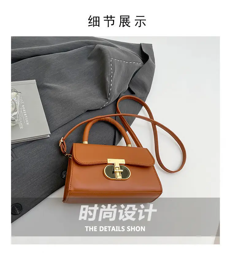 Red Square Crossbody Bag for Women — feature 3