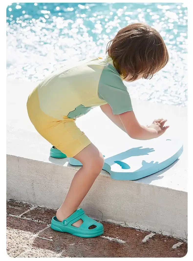 Baby T-Shirt Shorts Set Blue Cotton Summer Boys Girls — feature 17