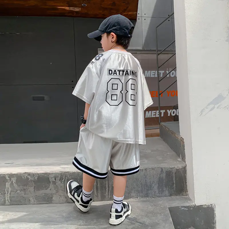 Boys Summer T-Shirt Black 2026 Printed - Image 3