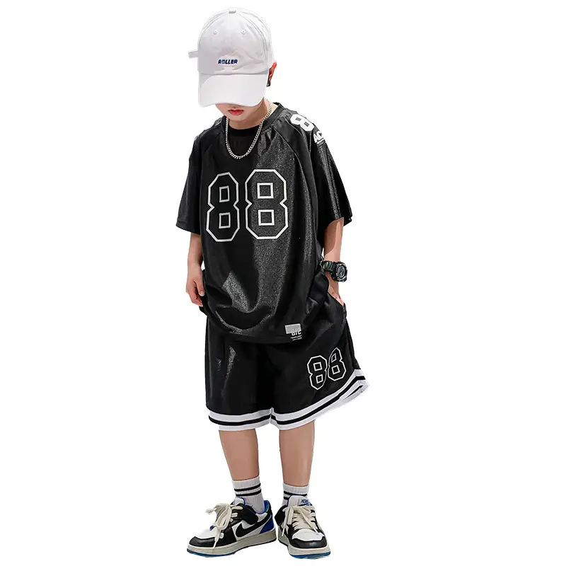 Boys Summer T-Shirt Black 2026 Printed - Image 6