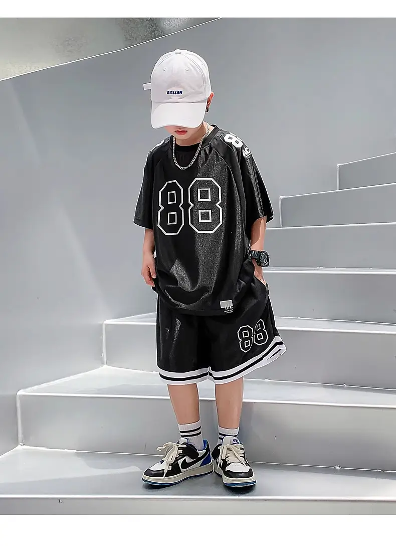 Boys Summer T-Shirt Black 2026 Printed — feature 12