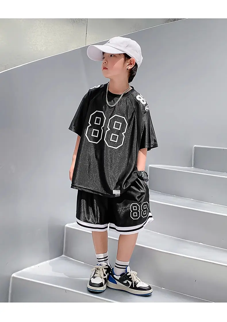 Boys Summer T-Shirt Black 2026 Printed — feature 14