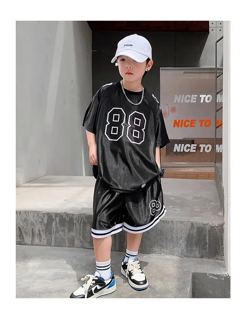 Boys Summer T-Shirt Black 2026 Printed — feature 15