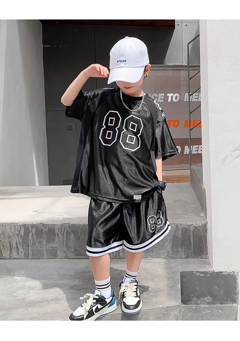 Boys Summer T-Shirt Black 2026 Printed — feature 16