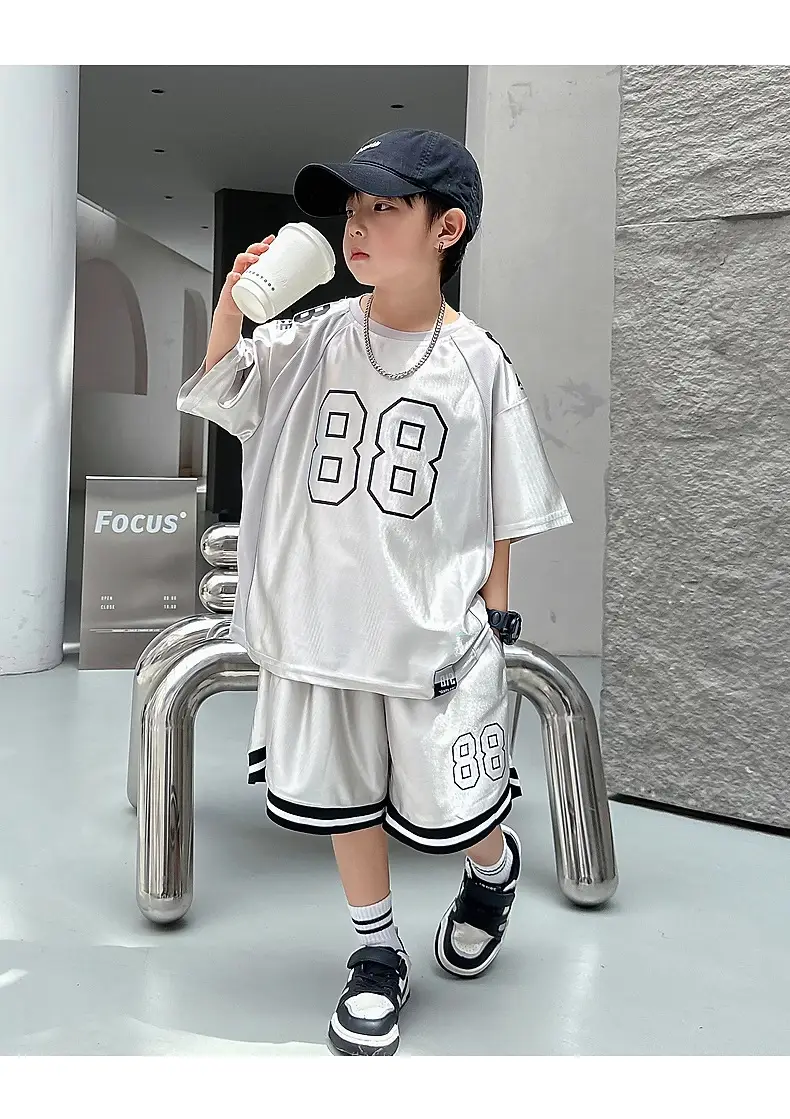 Boys Summer T-Shirt Black 2026 Printed — feature 18